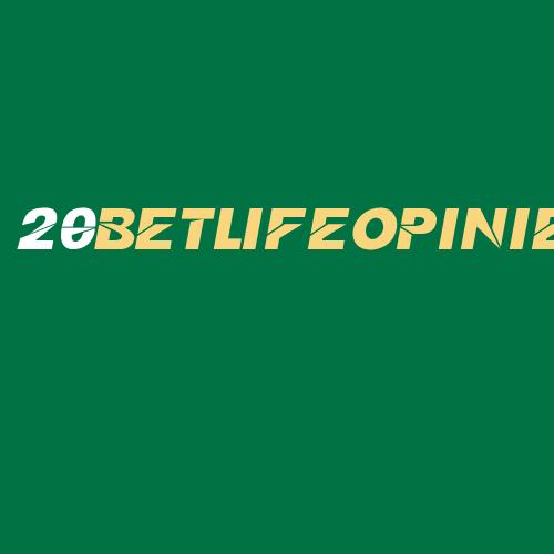 Logo da 20BETLIFEOPINIE